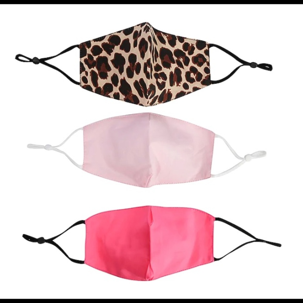 Child face mask with adjustable ear loops